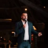 Rafael Bortoletti durante comemoração pelos 100 dias de governo
