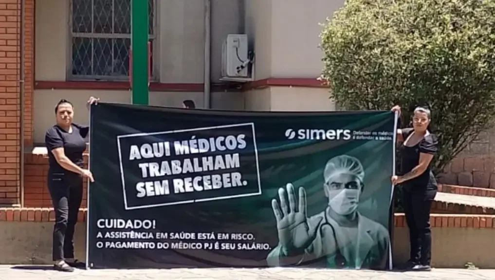 Manifestação Hospital Viamão