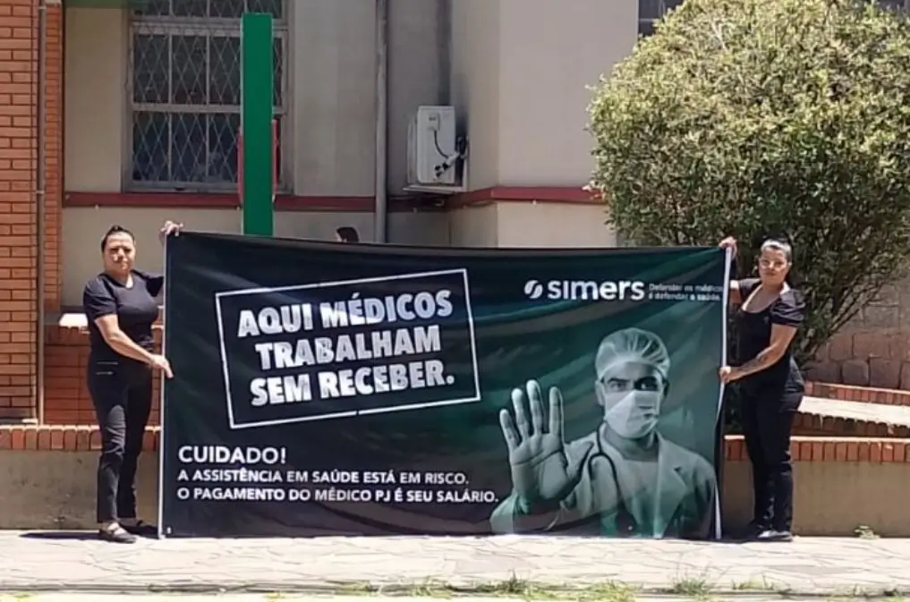 Manifestação Hospital Viamão