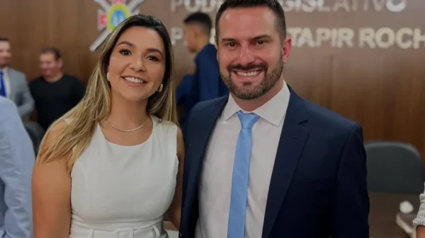 Michele Galvão e Rafael Bortoletti