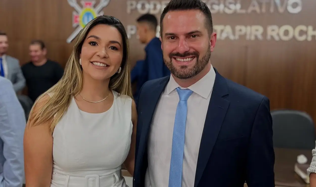 Michele Galvão e Rafael Bortoletti